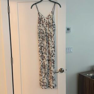 Rag and bone floral silk slip dress